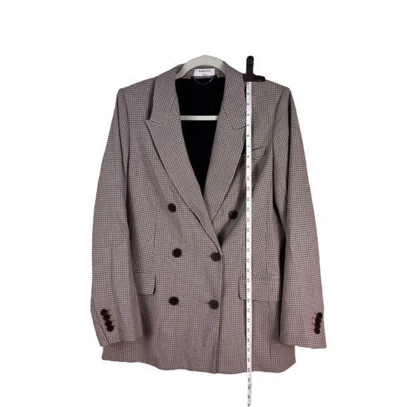 Babaton | 6 | Samuel Double-breasted Blazer | Houndstooth | Business Casual - Picture 15 of 15